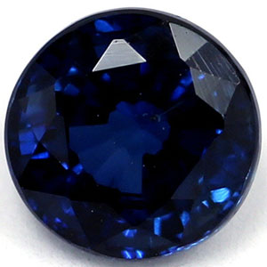 Sapphire Round 0.77 carat Blue Photo