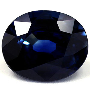 Sapphire Oval 2.01 carat Blue Green Photo