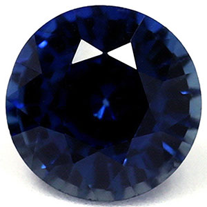 0.84 carat Round Sapphire - Gemstone Thumbnail