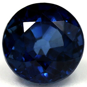 Sapphire Round 0.95 carat Blue Green Photo