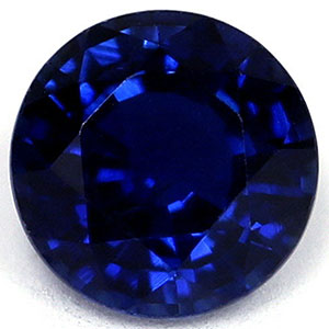 Sapphire Round 0.59 carat Blue Photo