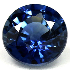 Sapphire Round 0.65 carat Blue Photo