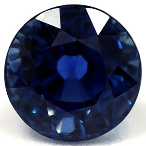 Sapphire Round 0.97 carat Blue Green Photo