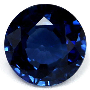Sapphire Round 0.71 carat Blue Green Photo