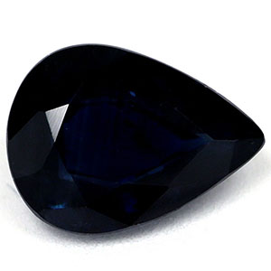 Sapphire Pear 1.19 carat Blue Photo