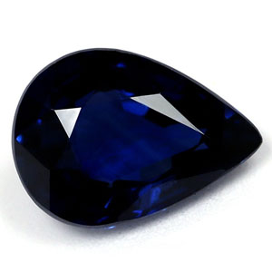 Sapphire Pear 1.29 carat Blue Photo