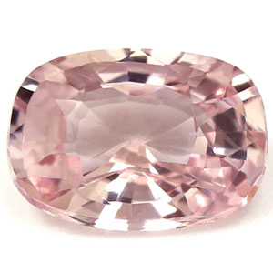 Sapphire Cushion 0.85 carat Orange Pink Photo