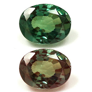 Alexandrite Oval 0.80 carat Green Photo