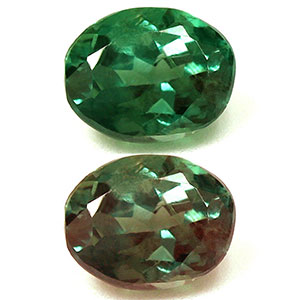Alexandrite Oval 0.71 carat Green Photo