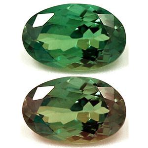 Alexandrite Oval 0.66 carat Green Photo