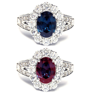 Alexandrite Oval 1.80 carat Green Photo