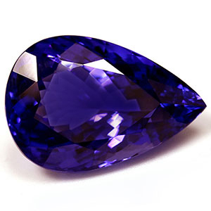 15.18 carat Pear Tanzanite - Gemstone Thumbnail