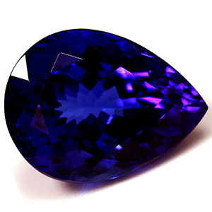 13.19 carat Pear Tanzanite - Gemstone Thumbnail