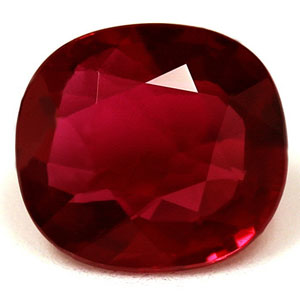 Ruby Cushion 1.03 carat Red Photo