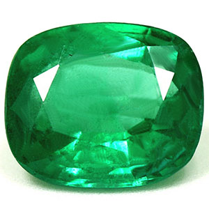 Emerald Cushion 2.25 carat Green Photo