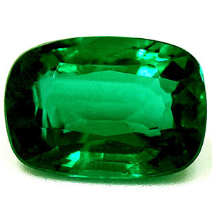 Emerald Cushion 1.35 carat Green Photo