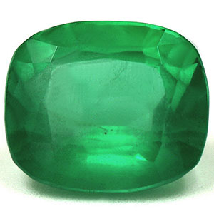 Emerald Cushion 3.30 carat Green Photo