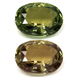 Alexandrite Oval 0.80 carat Green Photo