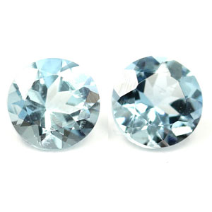 0.68 carat Round Aquamarine - Gemstone Thumbnail