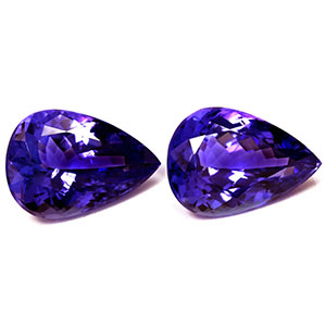 10.90 carat Pear Tanzanite - Gemstone Thumbnail