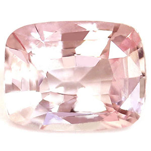 Sapphire Cushion 1.01 carat Orange Pink Photo