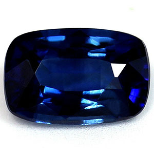 Sapphire Cushion 0.92 carat Blue Photo