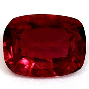 Ruby Cushion 0.56 carat Red Photo