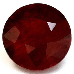 Ruby Round 0.68 carat Red Photo