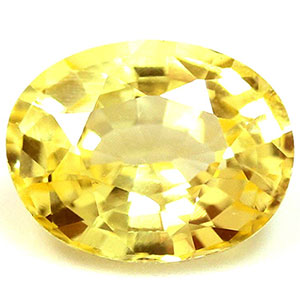 Sapphire Oval 1.39 carat Yellow Photo