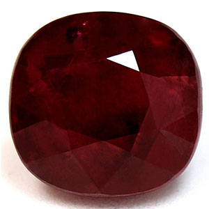 Ruby Cushion 2.67 carat Red Photo