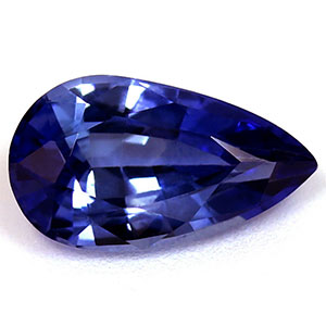 Sapphire Pear 0.98 carat Blue Photo