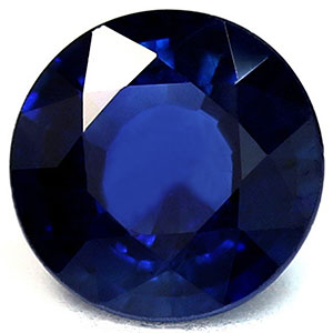 1.26 carat Round Sapphire - Gemstone Thumbnail