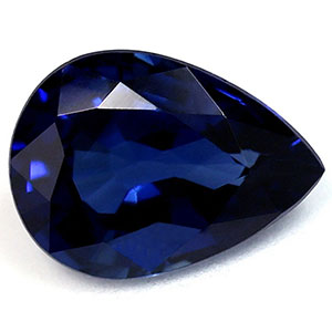 Sapphire Pear 1.01 carat Blue Photo