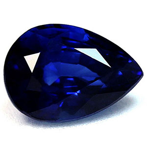 Sapphire Pear 1.15 carat Blue Photo