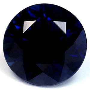 1.50 carat Round Sapphire - Gemstone Thumbnail