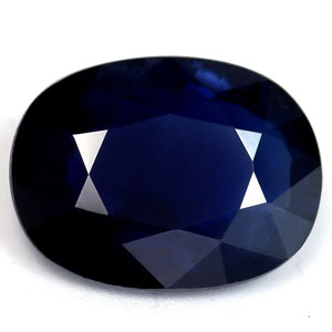 Sapphire Cushion 2.76 carat Blue Photo