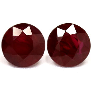 1.30 carat Round Ruby - Gemstone Thumbnail
