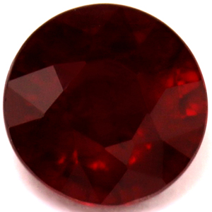 Ruby Round 0.71 carat Red Photo