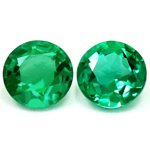 0.71 carat Round Emerald - Gemstone Thumbnail