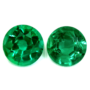 0.89 carat Round Emerald - Gemstone Thumbnail
