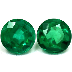 0.88 carat Round Emerald - Gemstone Thumbnail