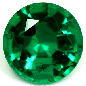 Emerald Round 0.58 carat Green Photo
