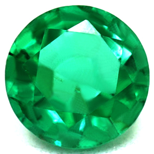Emerald Round 0.62 carat Green Photo