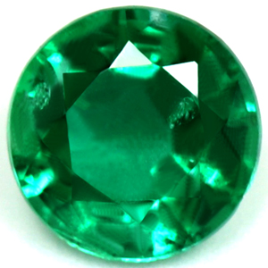 0.74 carat Round Emerald - Gemstone Thumbnail