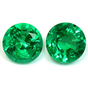 1.17 carat Round Emerald - Gemstone Thumbnail