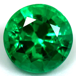 Emerald Round 0.68 carat Green Photo