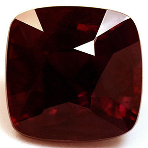 Ruby Cushion 3.06 carat Red Photo