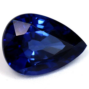 Sapphire Pear 0.82 carat Blue Photo