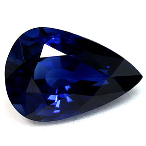 Sapphire Pear 0.81 carat Blue Photo