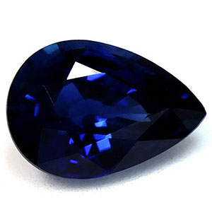 Sapphire Pear 0.82 carat Blue Photo